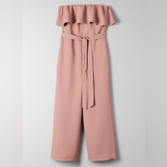 Aritzia Babaton Flutter Jumpsuit in Mauve - Picture 15 of 15